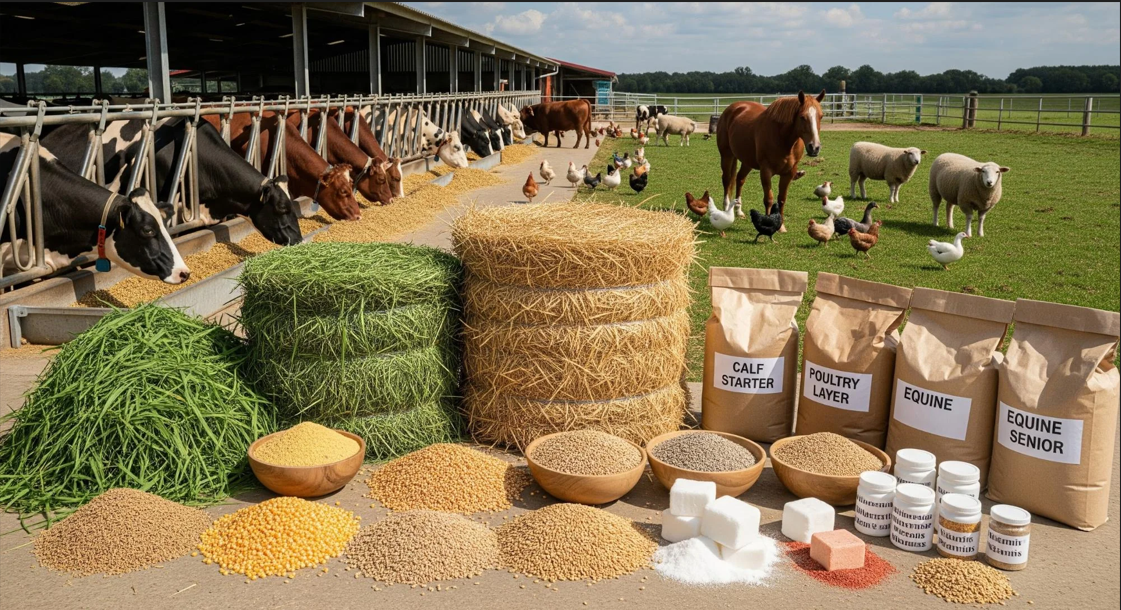 Logistics and  storage challenges in  the  animal feed  industry