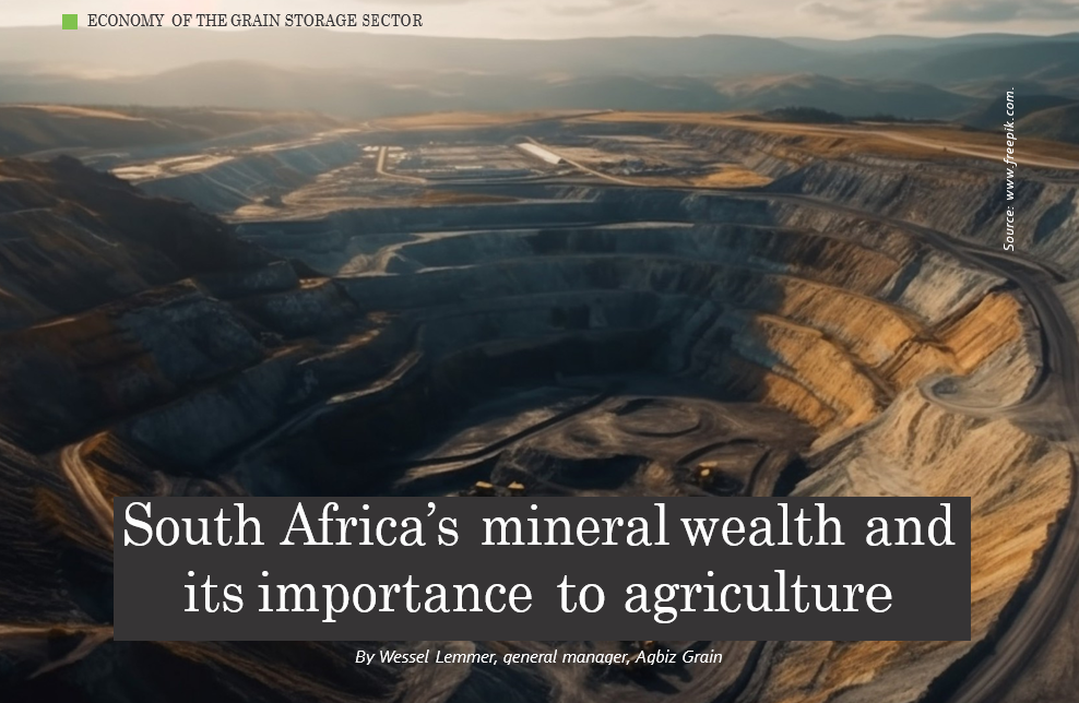 South Africa’s mineral wealth and its importance to agriculture